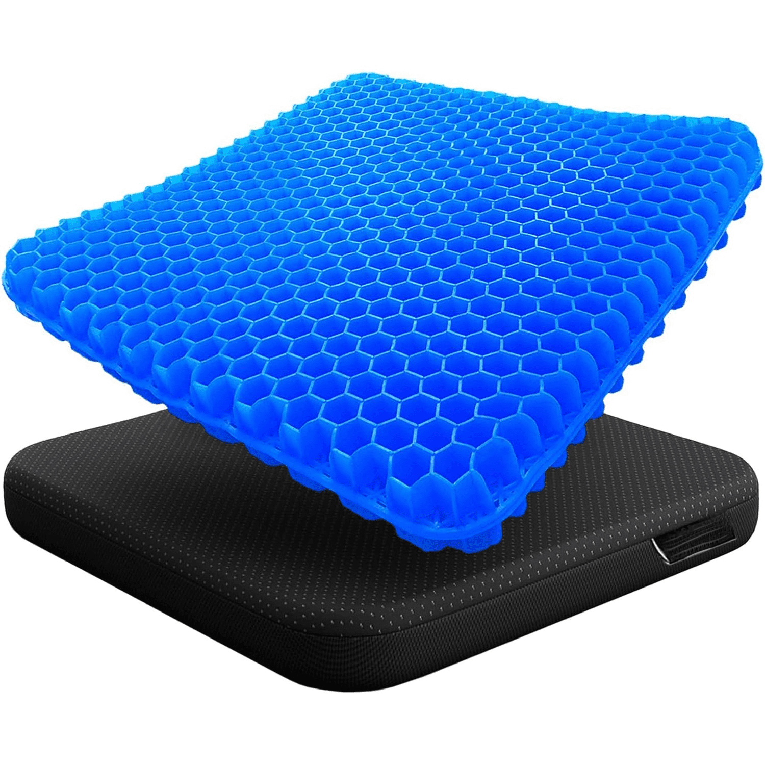 Gel Seat Cushion - Non-Slip Egg Seat Cushion Chair Pads - Office Chair Car Seat Cushion for Sciatica &amp; Back Pain Relief - Coccyx Cushion for Home, Wheelchair, Computer, Desk Chair, Truck