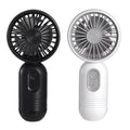 2Pack Portable Handheld Mini Fan, USB Rechargeable Personal Fan with 3 Speeds for Travel/Camping/Outdoor