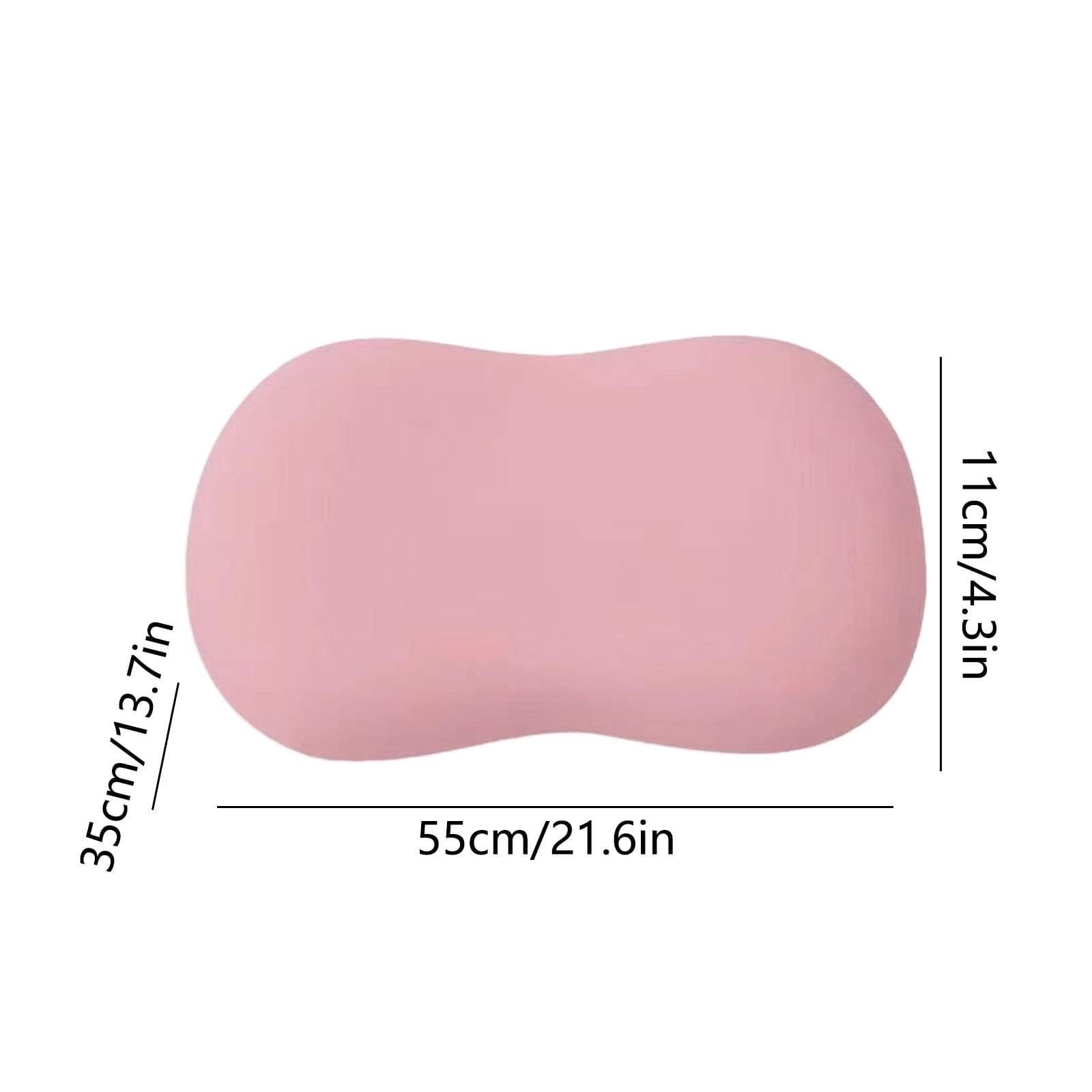 Cushion Lab Deep Sleep Pillow, Patented Ergonomic Contour Design for Side &amp; Back Sleepers, Orthopedic Cervical Shape Gently Cradles Head &amp; Provides Neck Support