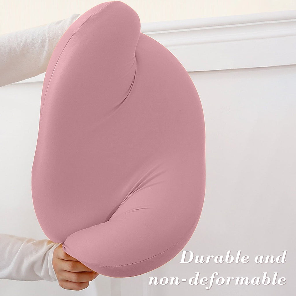 Cushion Lab Deep Sleep Pillow, Patented Ergonomic Contour Design for Side &amp; Back Sleepers, Orthopedic Cervical Shape Gently Cradles Head &amp; Provides Neck Support