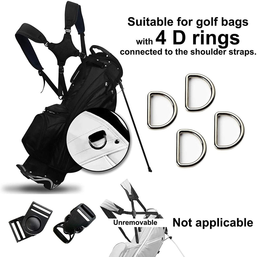 Portable Golf Shoulder Strap Bag Replacement Comfort Adjustable Accessories