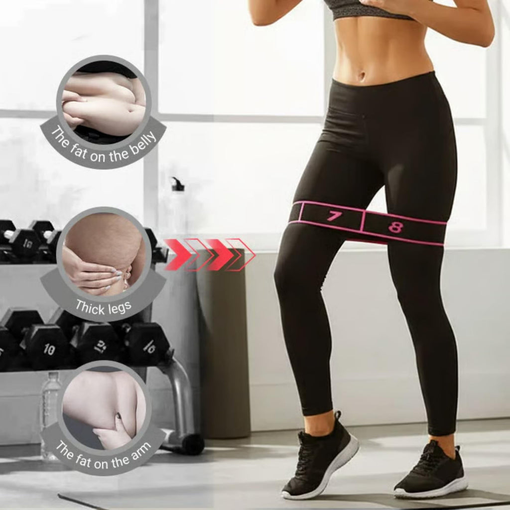 Fitness Resistance Band for Stretching and Yoga,Number Resistance Band,Fitness Resistance Bands with Numbers,Fitness Resistance Bands Numbered,Divided Into Different Tiers, Levels