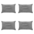 Inflatable Camping Pillow, 9.4 X13.6 Inch Ultra Light Backpacking Pillow, Portable Sleeping Pillow for Hiking, Outdoor, Travel, Picnic 4PCS