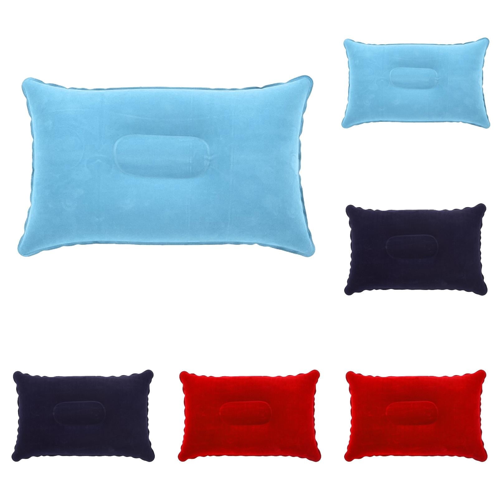 Inflatable Camping Pillow, 9.4 X13.6 Inch Ultra Light Backpacking Pillow, Portable Sleeping Pillow for Hiking, Outdoor, Travel, Picnic 4PCS