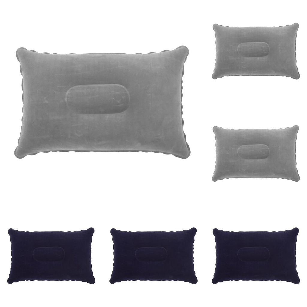 Inflatable Camping Pillow, 9.4 X13.6 Inch Ultra Light Backpacking Pillow, Portable Sleeping Pillow for Hiking, Outdoor, Travel, Picnic 4PCS