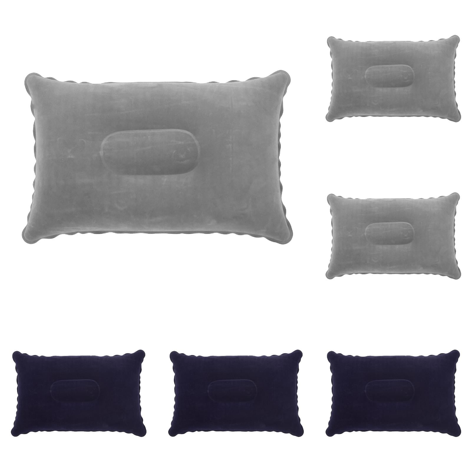 Inflatable Camping Pillow, 9.4 X13.6 Inch Ultra Light Backpacking Pillow, Portable Sleeping Pillow for Hiking, Outdoor, Travel, Picnic 4PCS