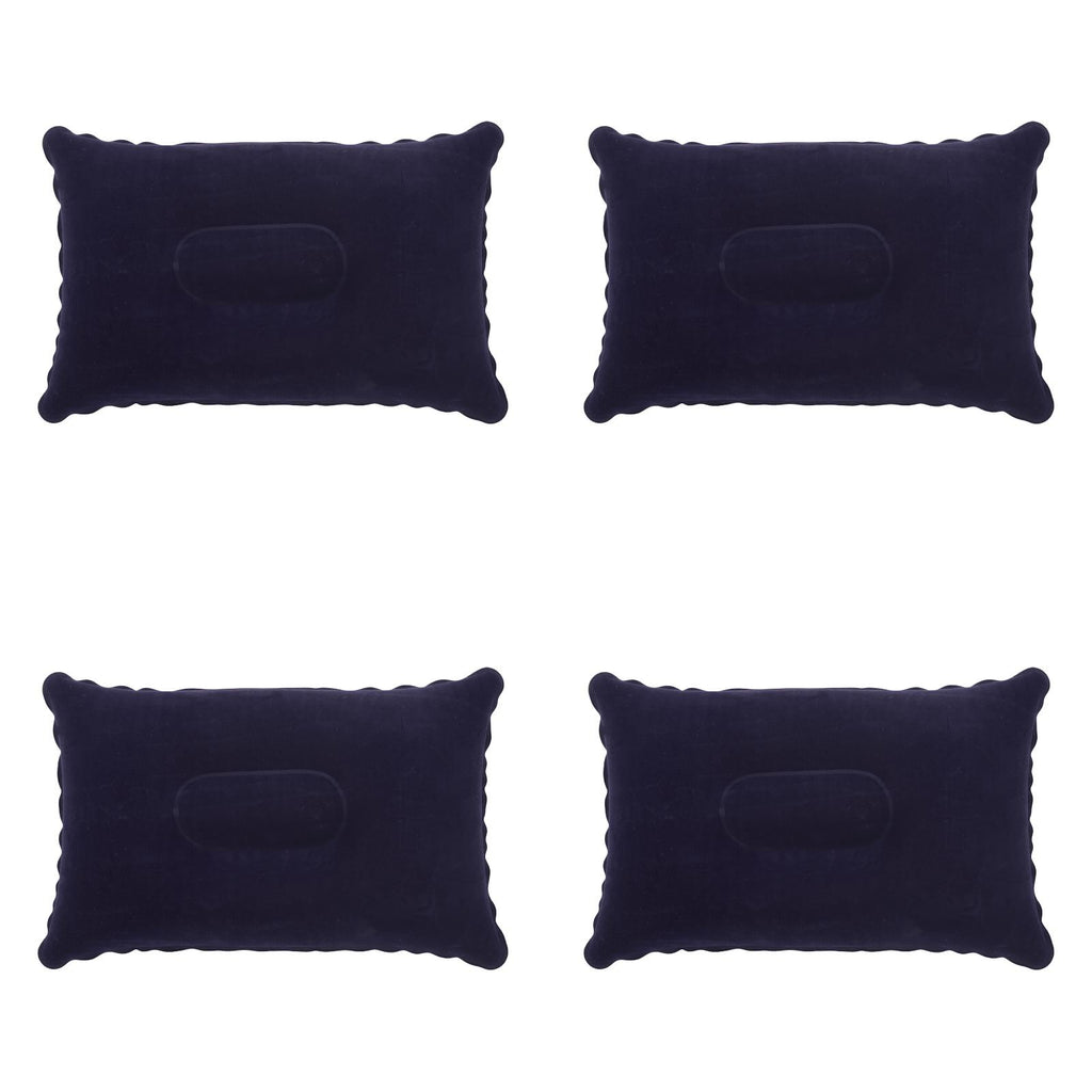 Inflatable Camping Pillow, 9.4 X13.6 Inch Ultra Light Backpacking Pillow, Portable Sleeping Pillow for Hiking, Outdoor, Travel, Picnic 4PCS