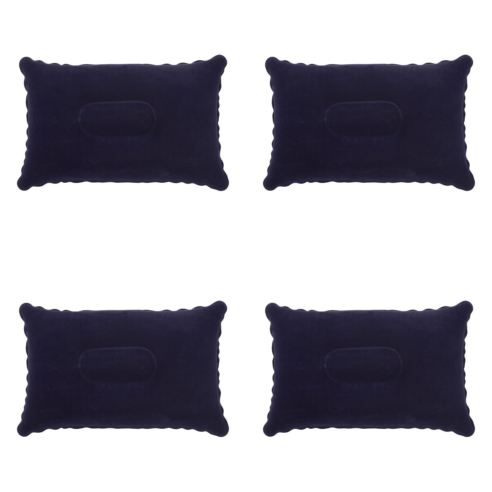 Inflatable Camping Pillow, 9.4 X13.6 Inch Ultra Light Backpacking Pillow, Portable Sleeping Pillow for Hiking, Outdoor, Travel, Picnic 4PCS