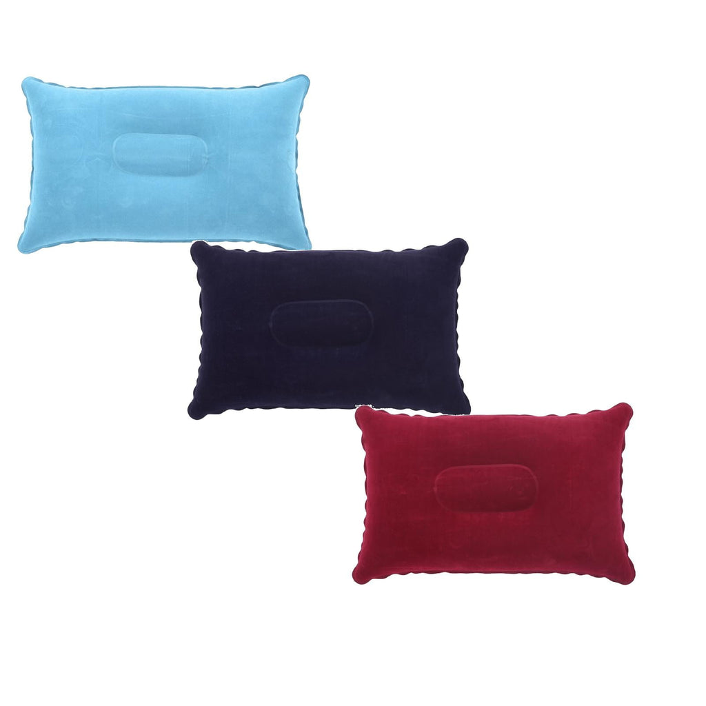 Inflatable Camping Pillow, 9.4 X13.6 Inch Ultra Light Backpacking Pillow, Portable Sleeping Pillow for Hiking, Outdoor, Travel, Picnic 4PCS
