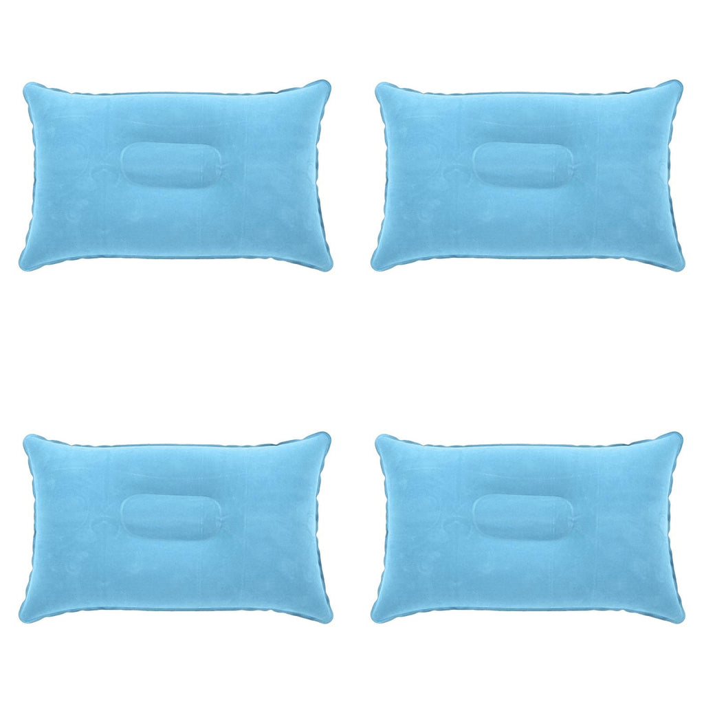 Inflatable Camping Pillow, 9.4 X13.6 Inch Ultra Light Backpacking Pillow, Portable Sleeping Pillow for Hiking, Outdoor, Travel, Picnic 4PCS