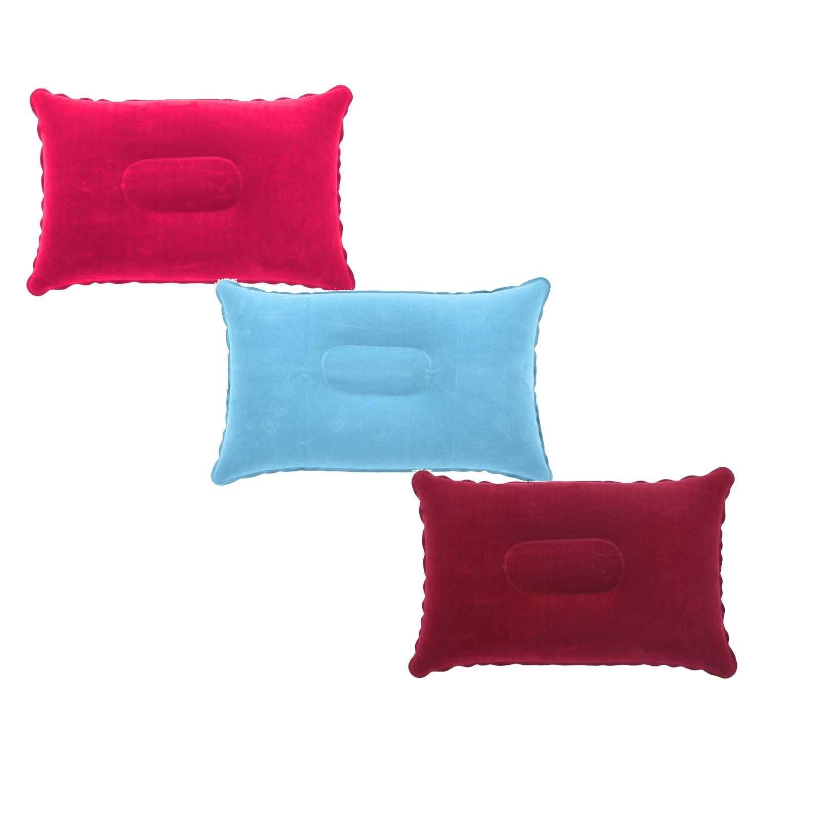 Inflatable Camping Pillow, 9.4 X13.6 Inch Ultra Light Backpacking Pillow, Portable Sleeping Pillow for Hiking, Outdoor, Travel, Picnic 4PCS