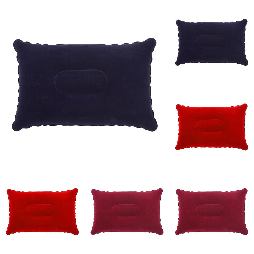 Inflatable Camping Pillow, 9.4 X13.6 Inch Ultra Light Backpacking Pillow, Portable Sleeping Pillow for Hiking, Outdoor, Travel, Picnic 4PCS