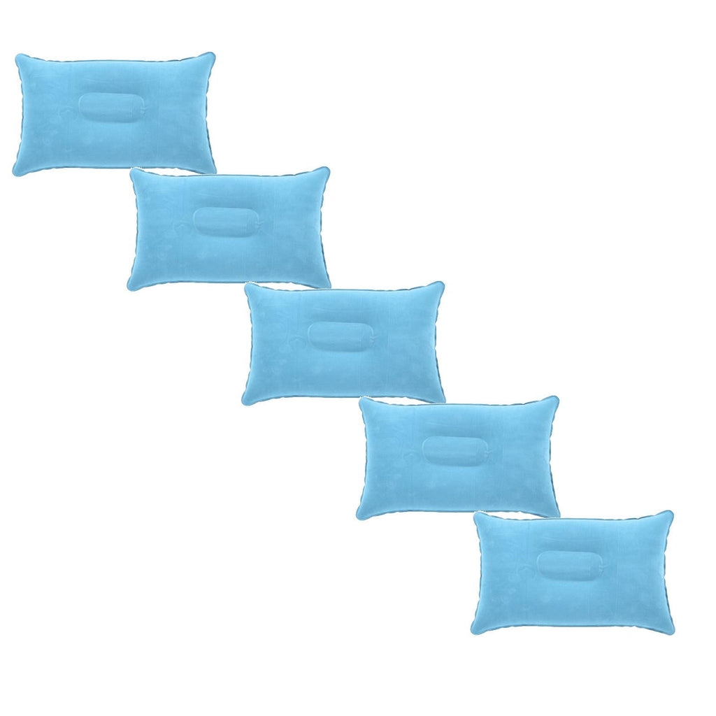 Inflatable Camping Pillow, 9.4 X13.6 Inch Ultra Light Backpacking Pillow, Portable Sleeping Pillow for Hiking, Outdoor, Travel, Picnic 4PCS