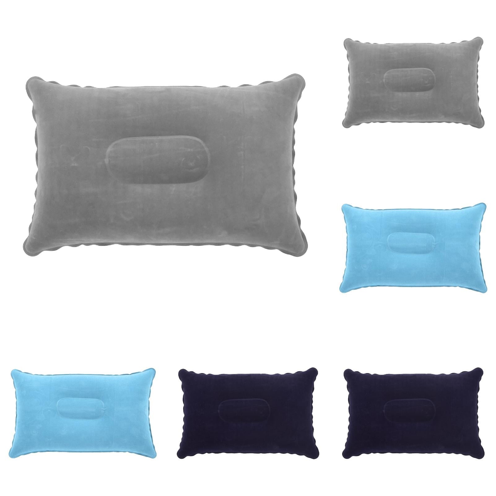 Inflatable Camping Pillow, 9.4 X13.6 Inch Ultra Light Backpacking Pillow, Portable Sleeping Pillow for Hiking, Outdoor, Travel, Picnic 4PCS