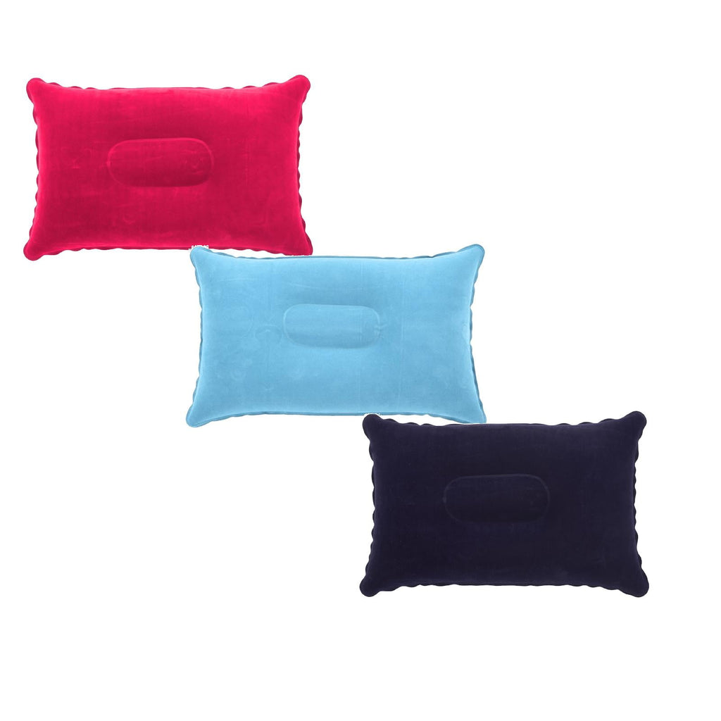 Inflatable Camping Pillow, 9.4 X13.6 Inch Ultra Light Backpacking Pillow, Portable Sleeping Pillow for Hiking, Outdoor, Travel, Picnic 4PCS