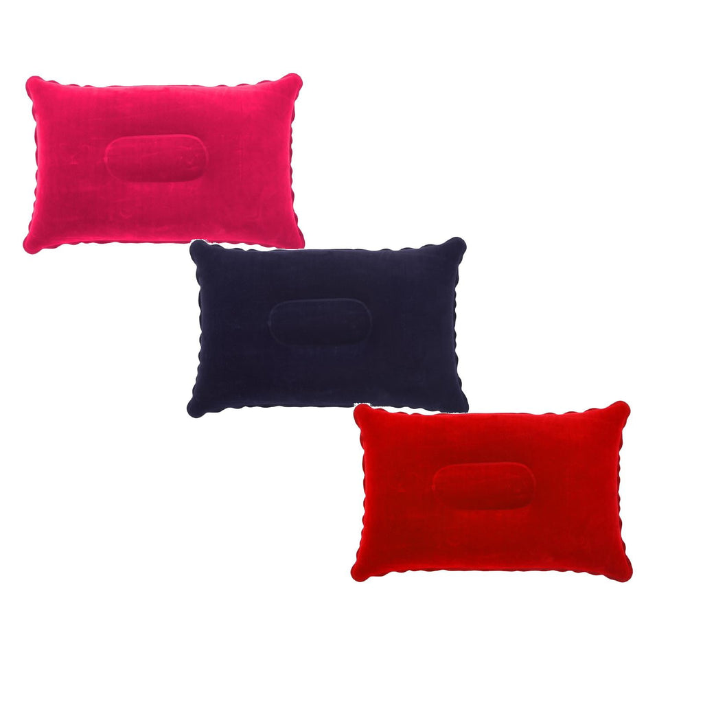 Inflatable Camping Pillow, 9.4 X13.6 Inch Ultra Light Backpacking Pillow, Portable Sleeping Pillow for Hiking, Outdoor, Travel, Picnic 4PCS