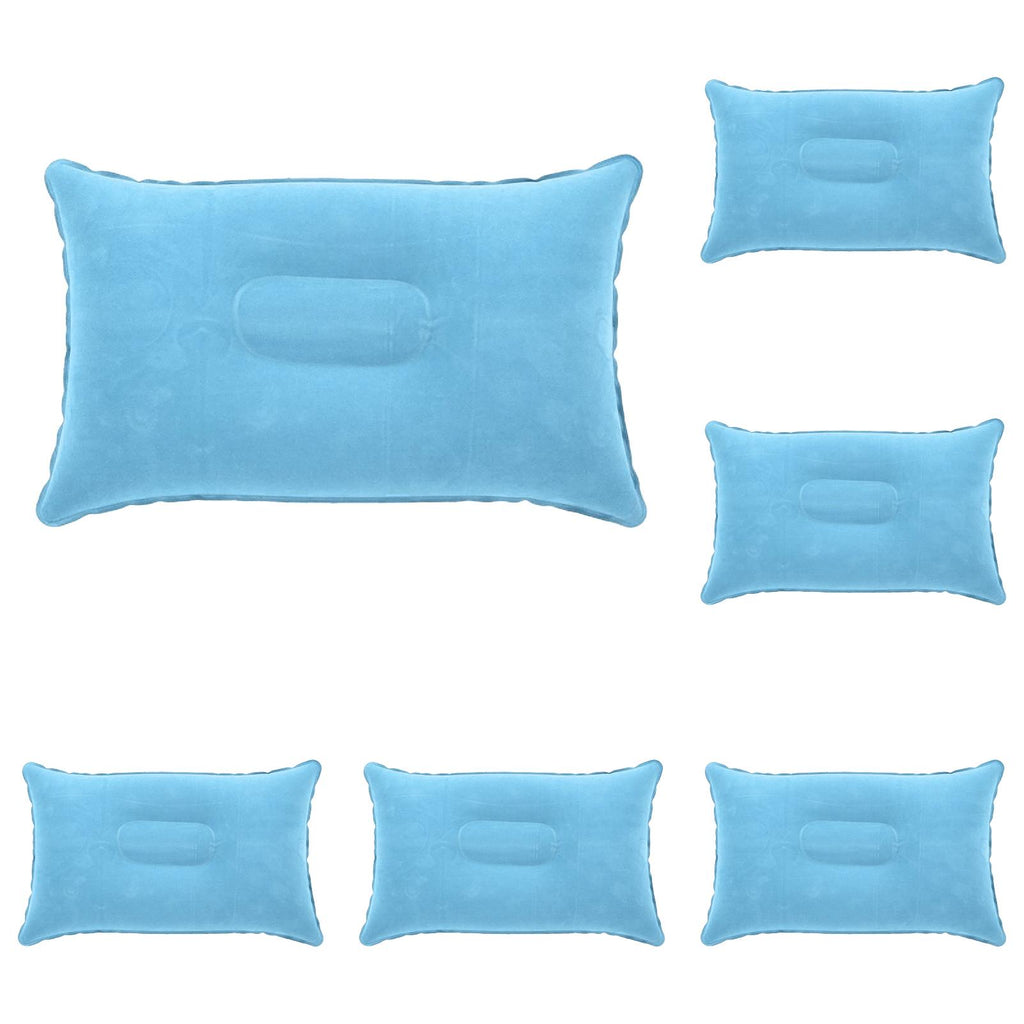 Inflatable Camping Pillow, 9.4 X13.6 Inch Ultra Light Backpacking Pillow, Portable Sleeping Pillow for Hiking, Outdoor, Travel, Picnic 4PCS