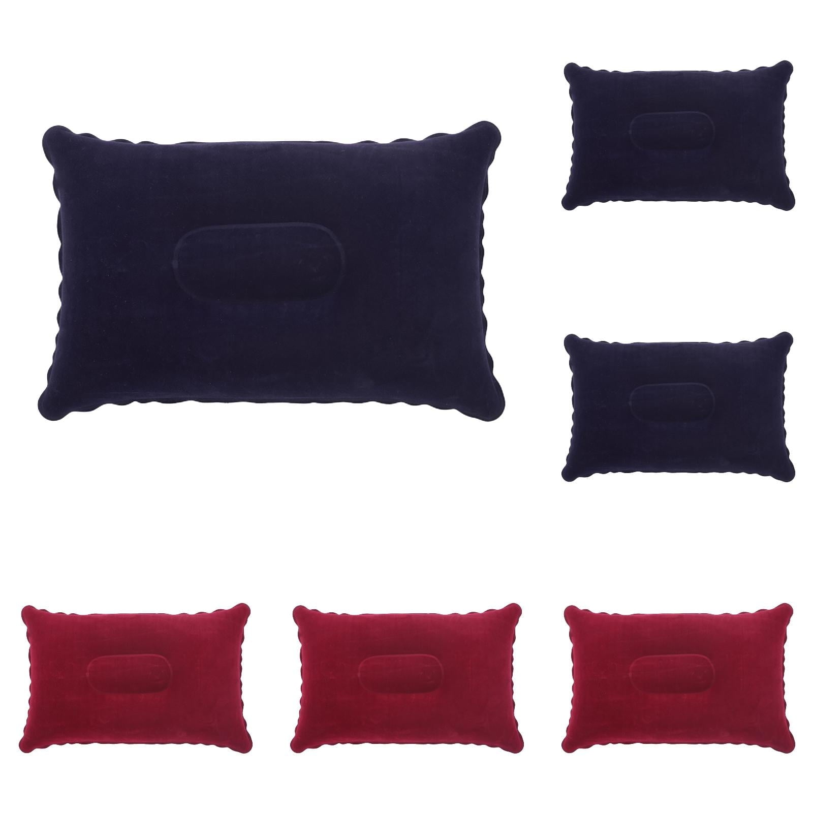 Inflatable Camping Pillow, 9.4 X13.6 Inch Ultra Light Backpacking Pillow, Portable Sleeping Pillow for Hiking, Outdoor, Travel, Picnic 4PCS