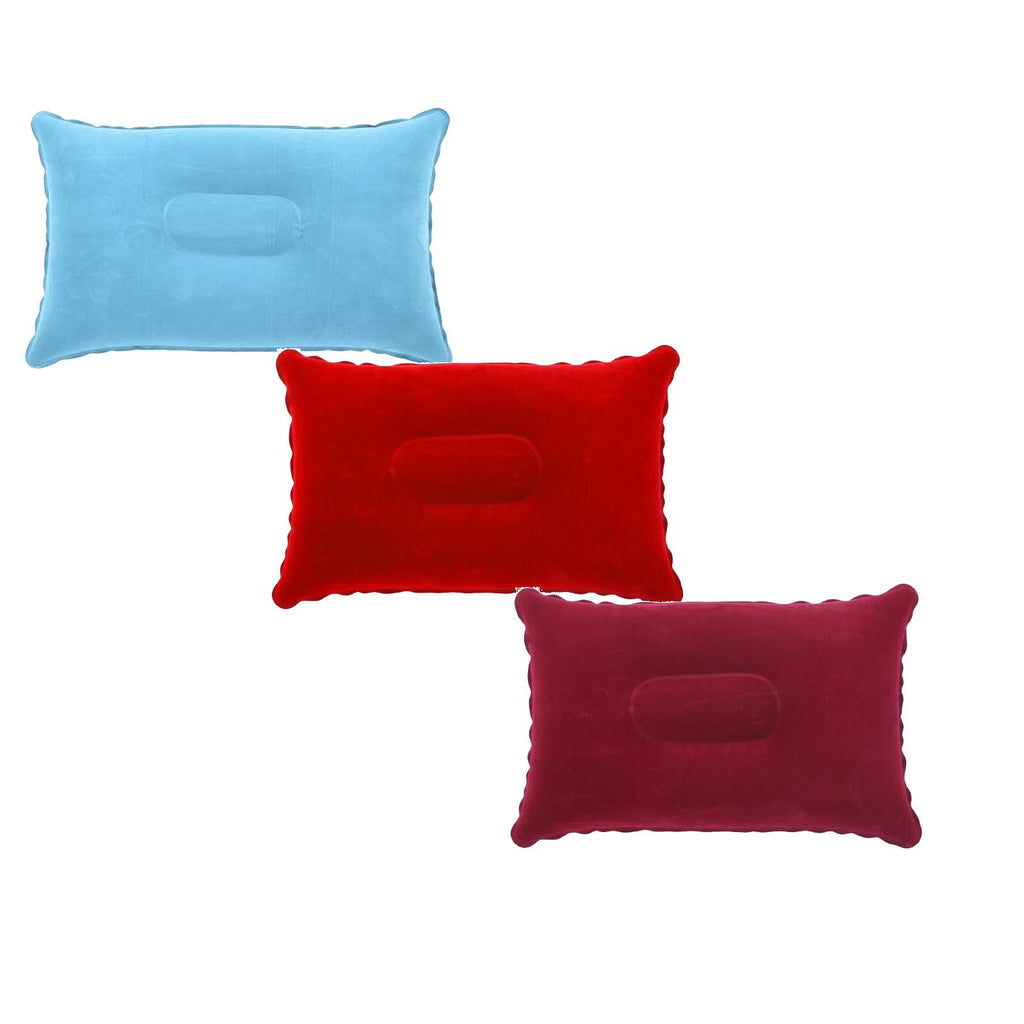 Inflatable Camping Pillow, 9.4 X13.6 Inch Ultra Light Backpacking Pillow, Portable Sleeping Pillow for Hiking, Outdoor, Travel, Picnic 4PCS