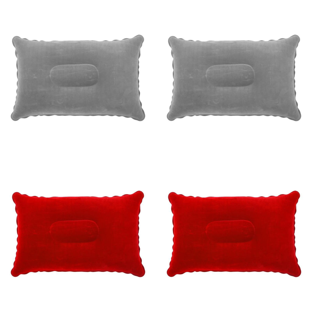Inflatable Camping Pillow, 9.4 X13.6 Inch Ultra Light Backpacking Pillow, Portable Sleeping Pillow for Hiking, Outdoor, Travel, Picnic 4PCS