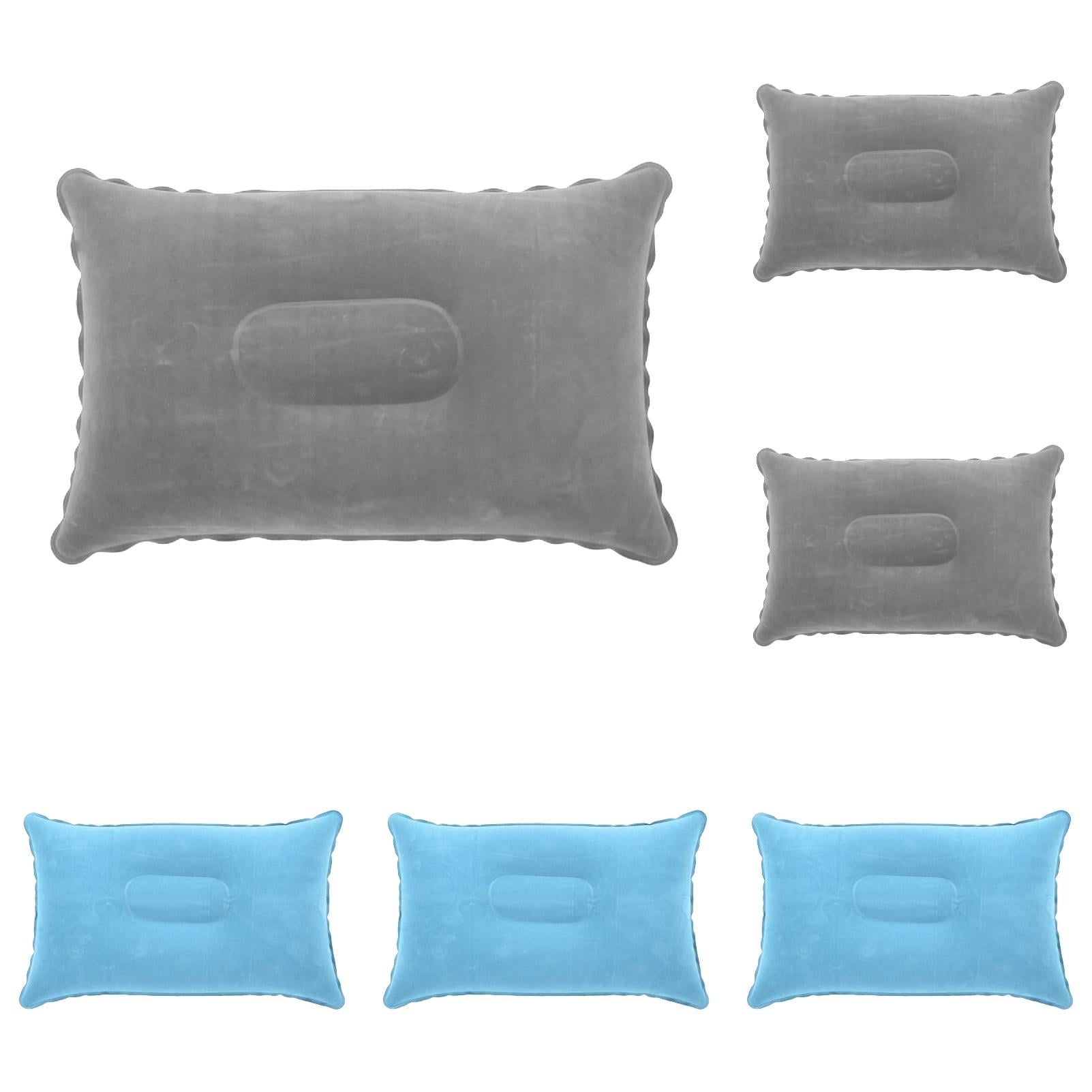 Inflatable Camping Pillow, 9.4 X13.6 Inch Ultra Light Backpacking Pillow, Portable Sleeping Pillow for Hiking, Outdoor, Travel, Picnic 4PCS
