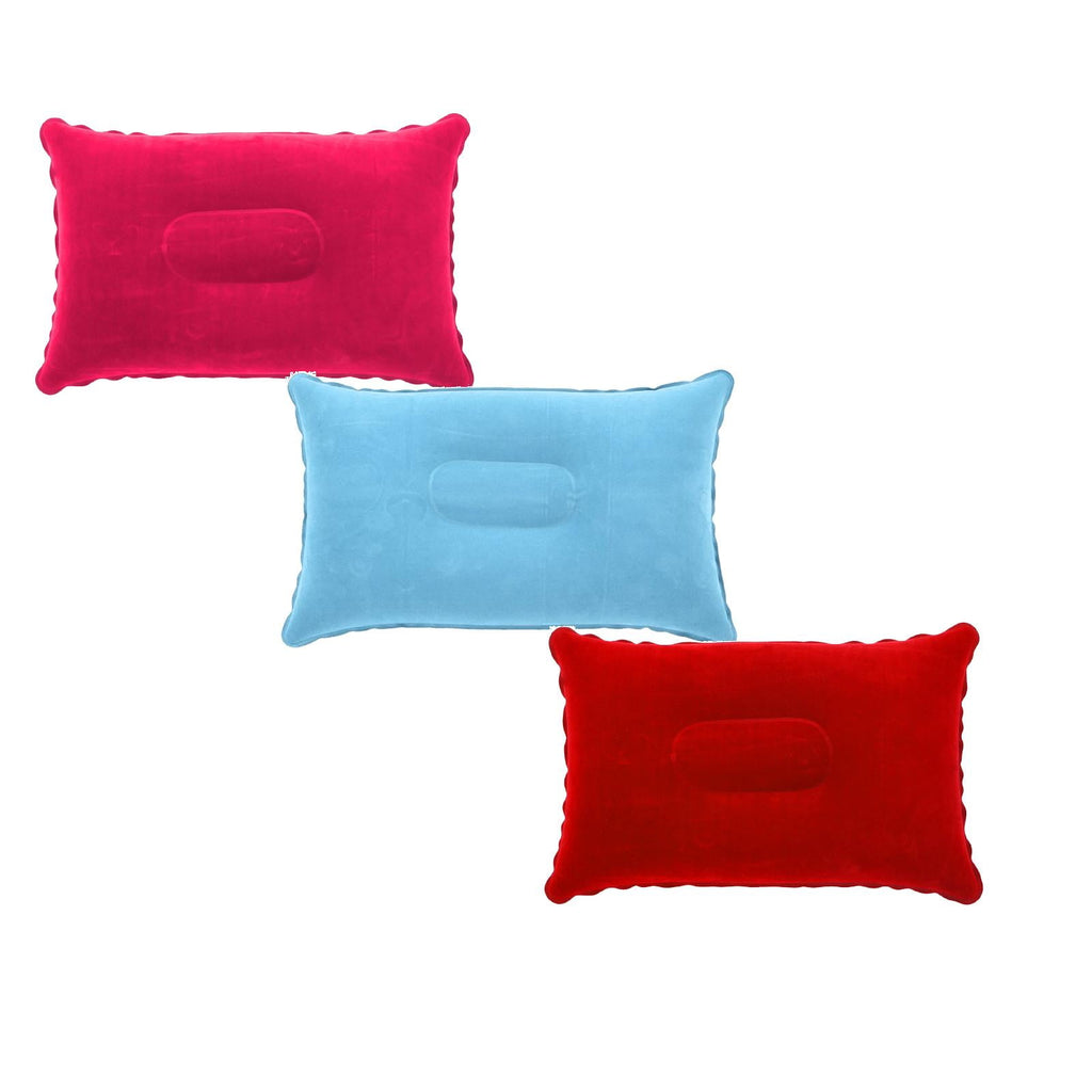 Inflatable Camping Pillow, 9.4 X13.6 Inch Ultra Light Backpacking Pillow, Portable Sleeping Pillow for Hiking, Outdoor, Travel, Picnic 4PCS