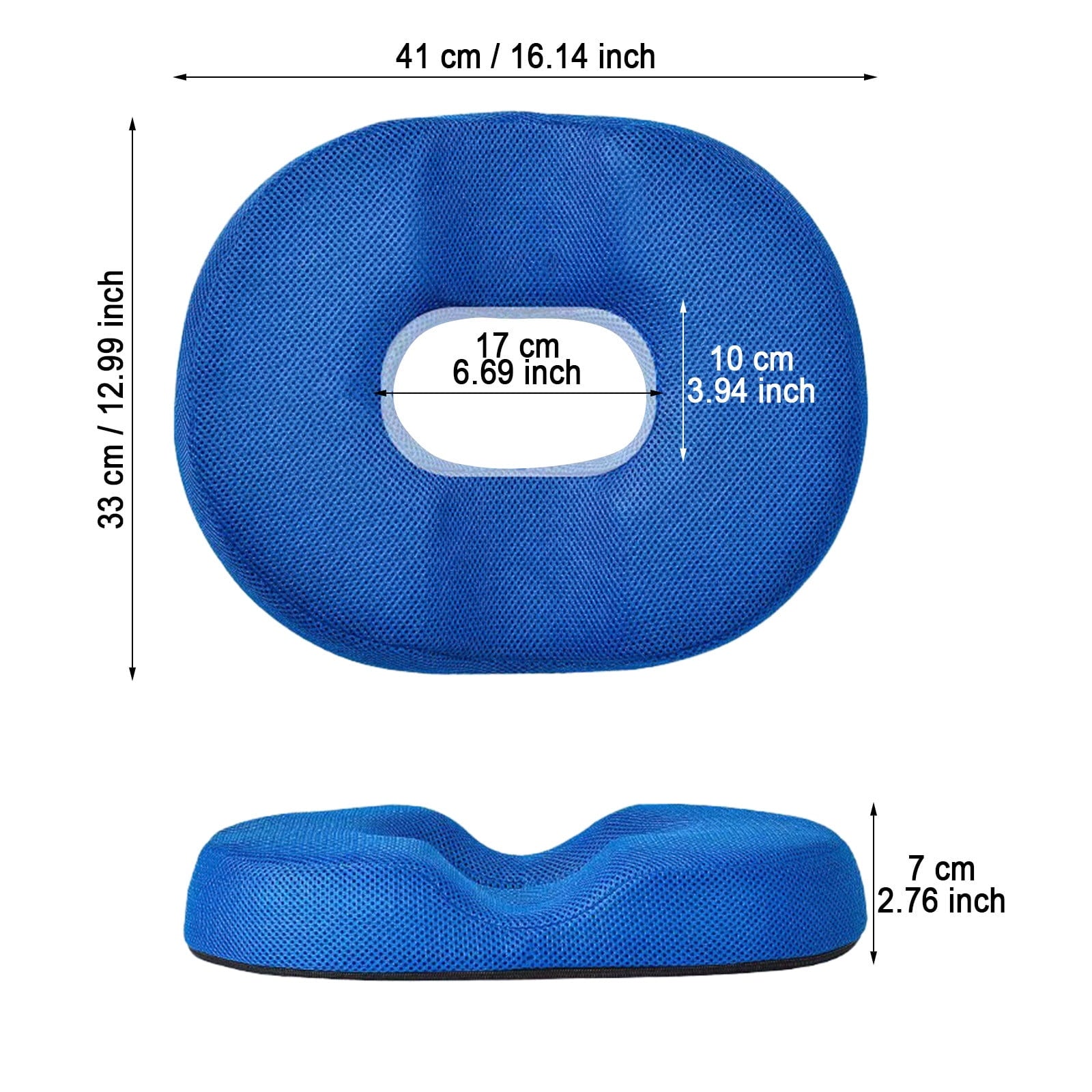 Donut Pillow Seat Cushion Donut Chair Cushions For Postpartum Pregnancy &amp; Hemorrhoids Tailbone Cushion Memory Foam Seat Cushions For Office&amp;Home Chairs Floor Cousins for Adults