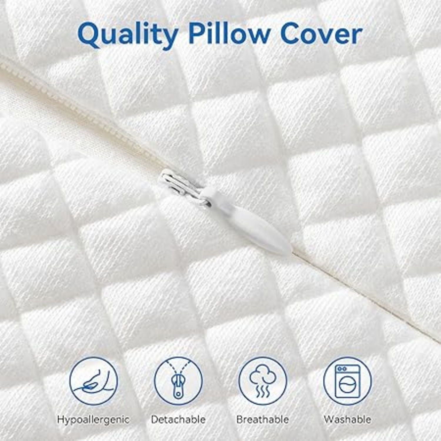 32" King Size  Memory Foam Pillow, Cervical Pillow for Neck Pain Relief, Neck Orthopedic  Pillows for Side, Back and Stomach S pers