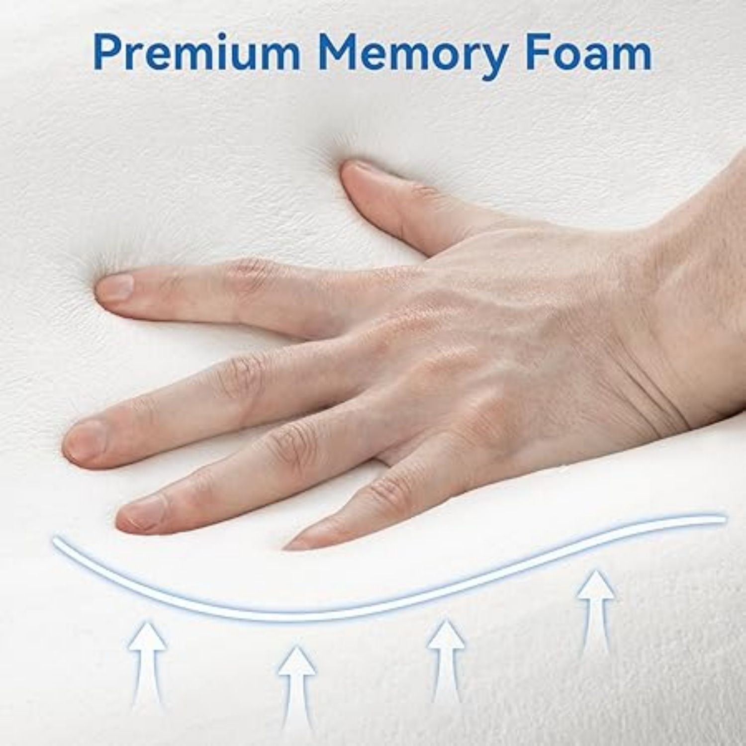 32" King Size  Memory Foam Pillow, Cervical Pillow for Neck Pain Relief, Neck Orthopedic  Pillows for Side, Back and Stomach S pers
